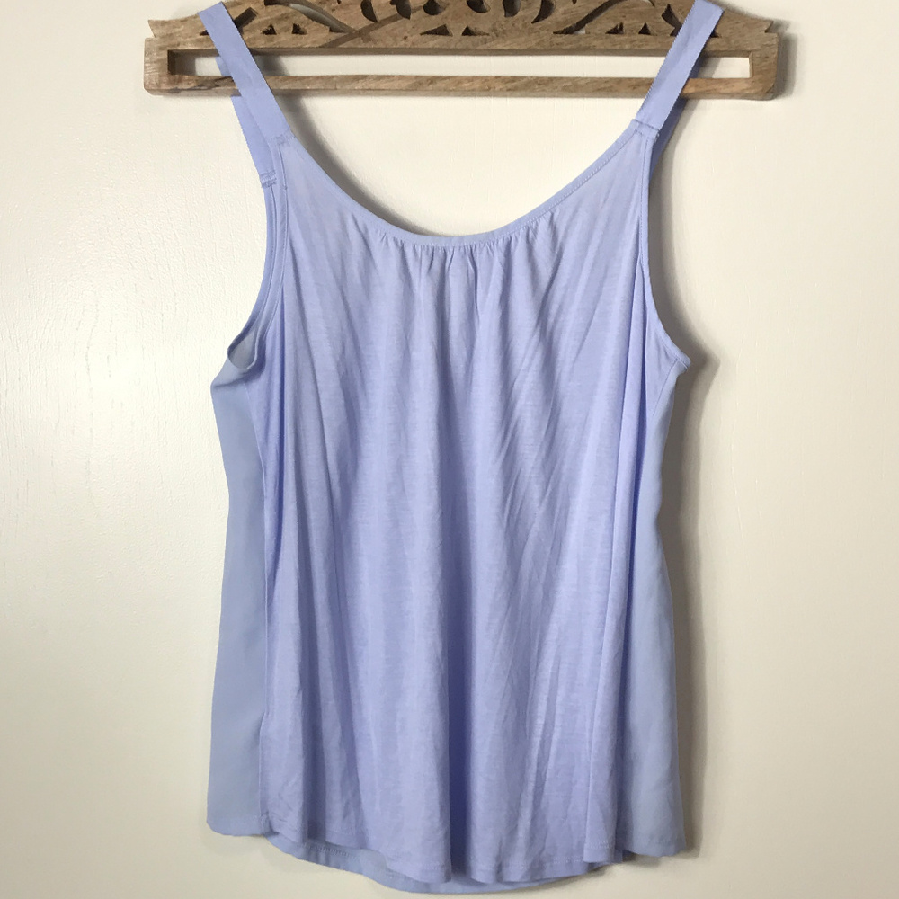 ๐ CC EXPRESS Lilac Exposed Zipper Tank Top - Picture 6 of 7